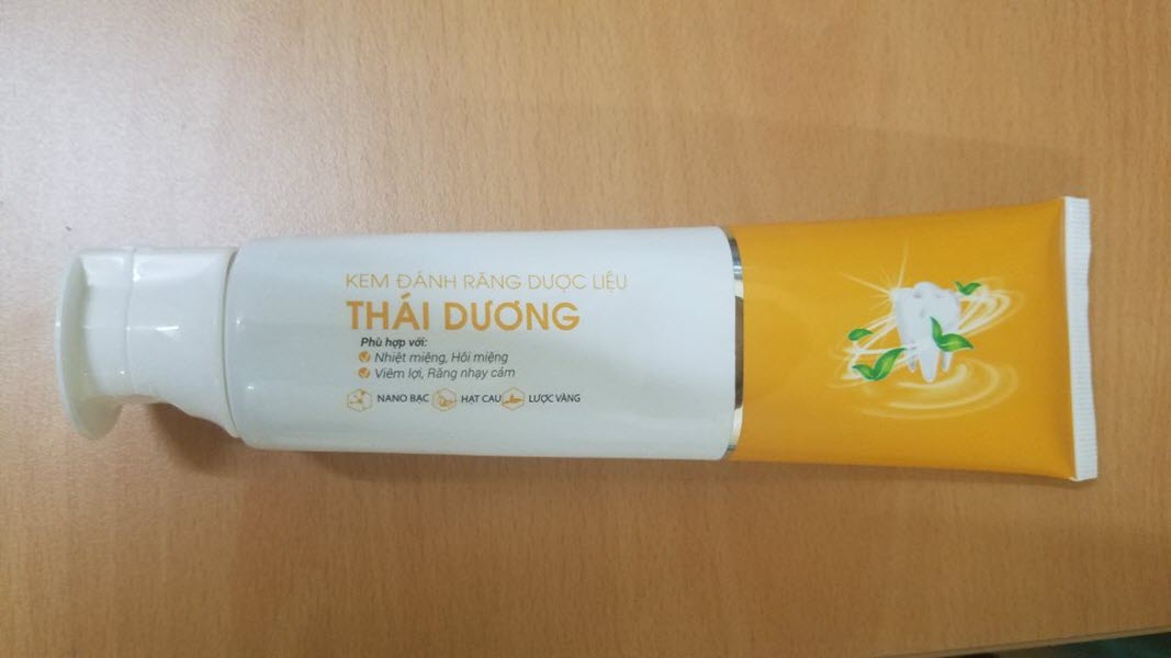 Kem đánh răng dược liệu THÁI DƯƠNG tuýp 100g