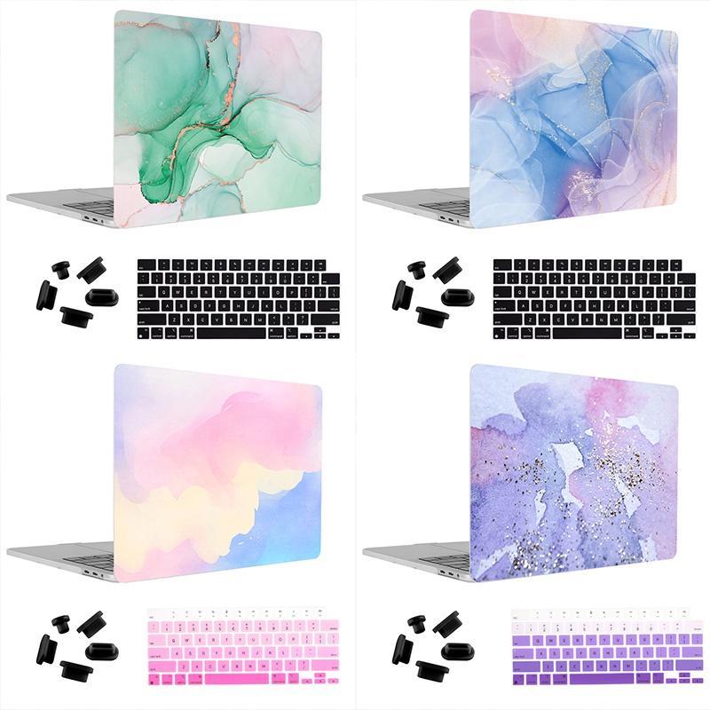 Ốp Máy Tính Bảng 3 Trong 1 Cho 2022 2021 Macbook Case M2 Air A2337 A2681 Air 13 M1 M2 A2338 Pro 13 14 16 inch A2442 A2485