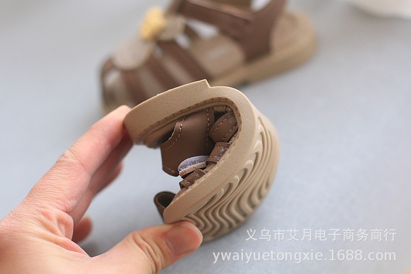 Giày Sandal quai hậu cho bé, giày tập đi siêu nhẹ, chống trơn trượt – GSD9123A