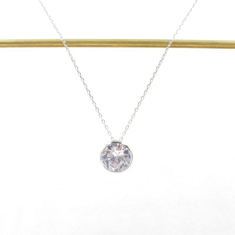 Dây chuyền bạc đính đá cao cấp YN JEWELRY