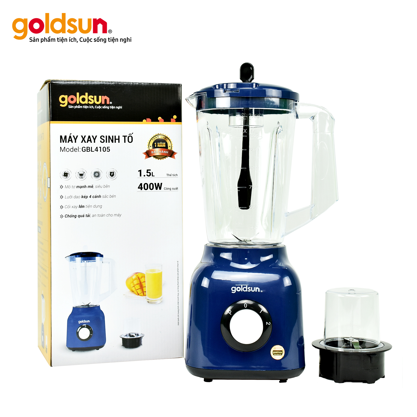 Máy xay sinh tố Goldsun GBL4105 - Hàng chính hãng