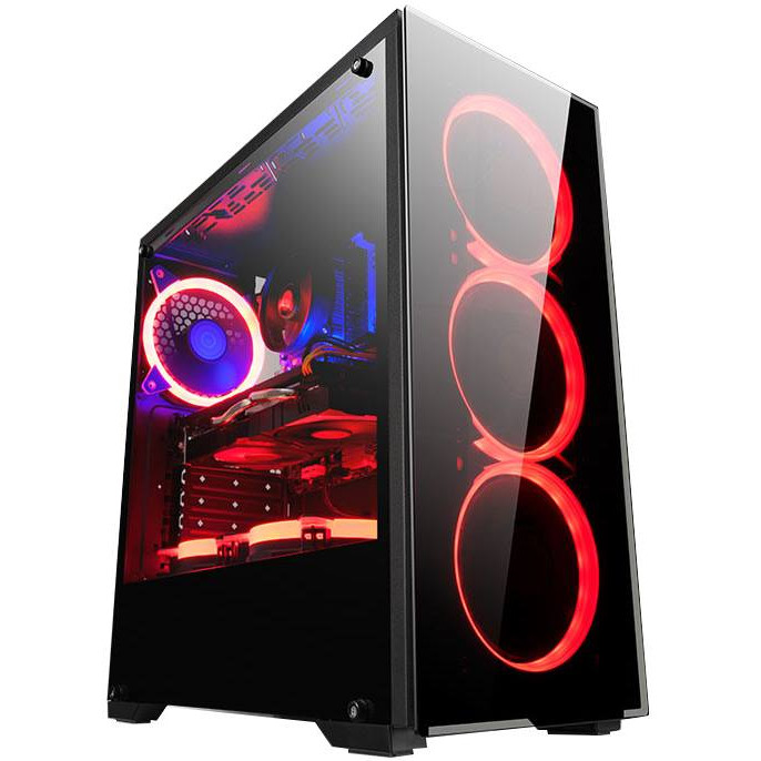 Case máy tính Golden Field N17B Gaming 21+ Black _Hàng chính hãng