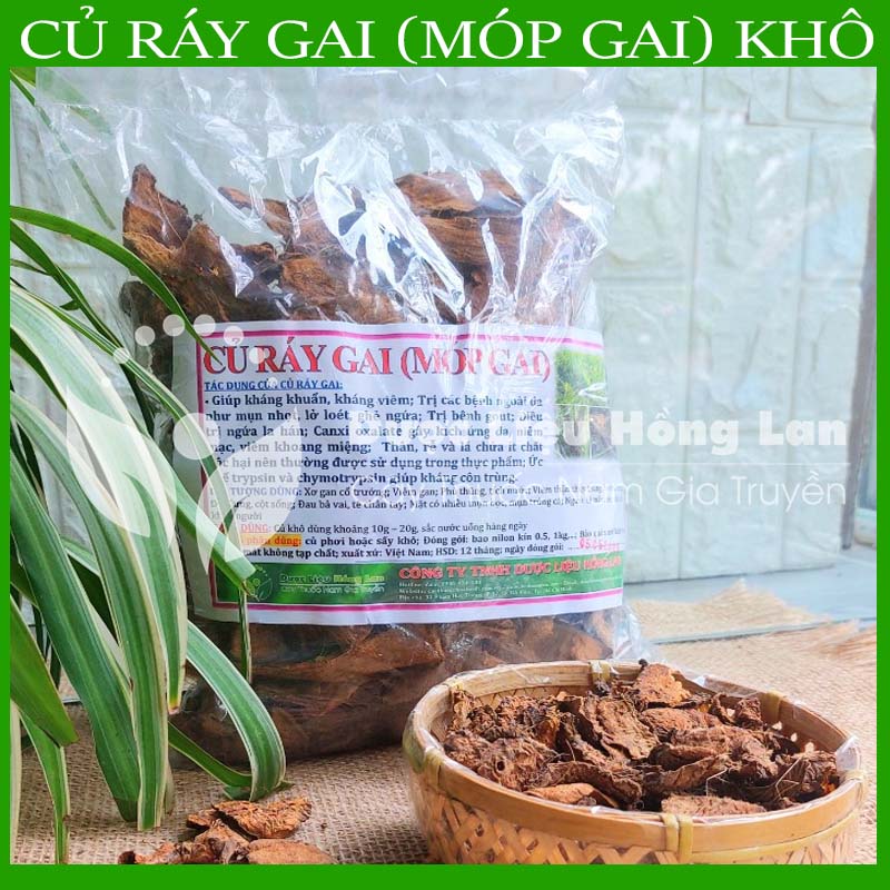1kg Củ Ráy Gai khô sạch