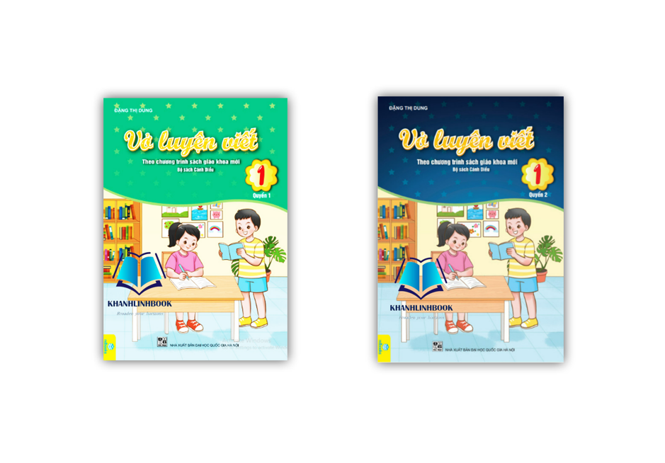 Sách - Combo Vở Luyện Viết Lớp 1 - Biên soạn theo chương trình Cánh Diều