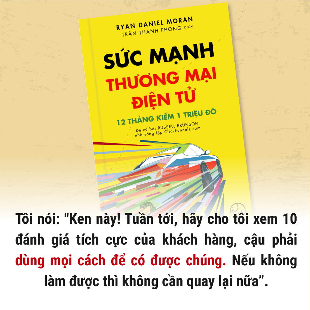 Sức Mạnh Thương Mại Điện Tử - 12 Tháng Kiếm 1 Triệu Đô Bằng Kinh Doanh Online - Bộ Sách Trên Lưng Khổng Tượng