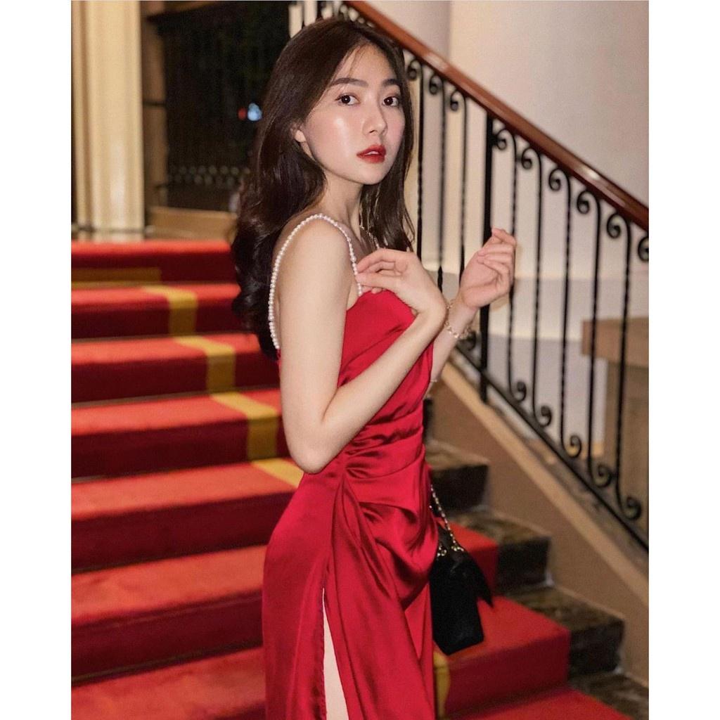 Đầm Ôm Body Dạ Hội Dự Tiệc 2 Dây Cực Sang BY8348