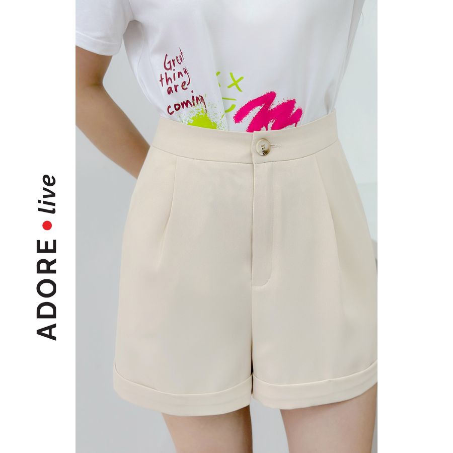 Quần Shorts casual style tuytsy lơ vê gấu 4 màu 323SO1015 ADORE DRESS