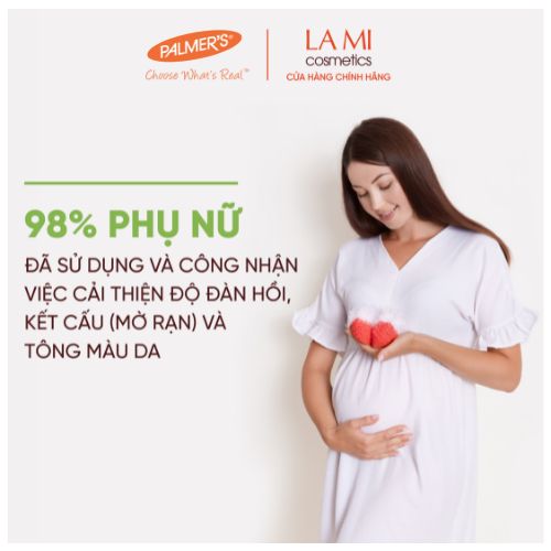 Bơ dưỡng ẩm rạn da cuối thai kỳ Palmer's 125g