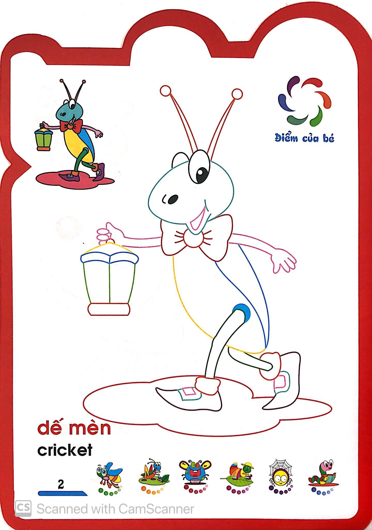 Họa Sĩ Tí Hon - Côn Trùng (Tái Bản)