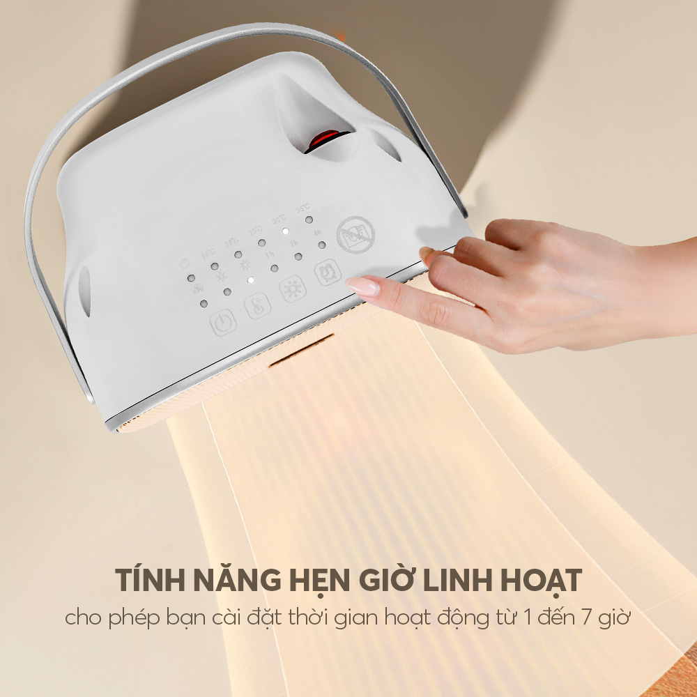 Máy sưởi gốm Elmich CHE-8643 - Hàng chính hãng