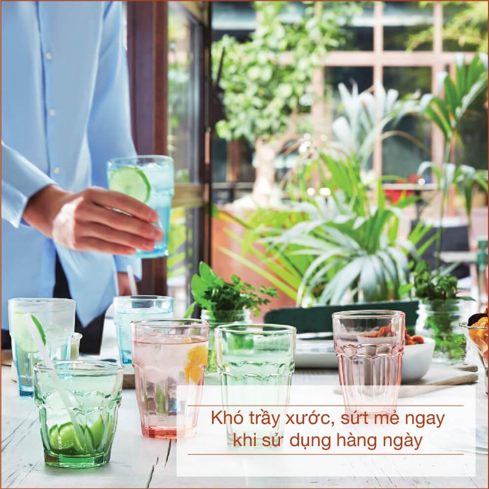 Ly thủy tinh chịu nhiệt Rock Bar 37cl