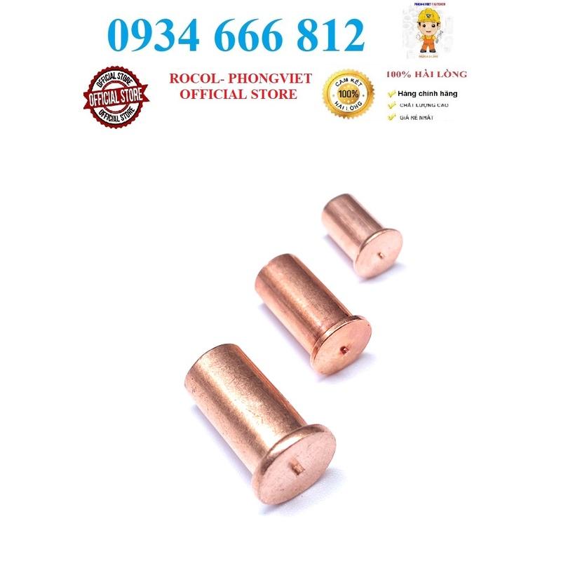 Combo 50c ecu hàn chập hàn nổ M3x6, M3x8,M3x10,M3x12,M3x16,M3x20