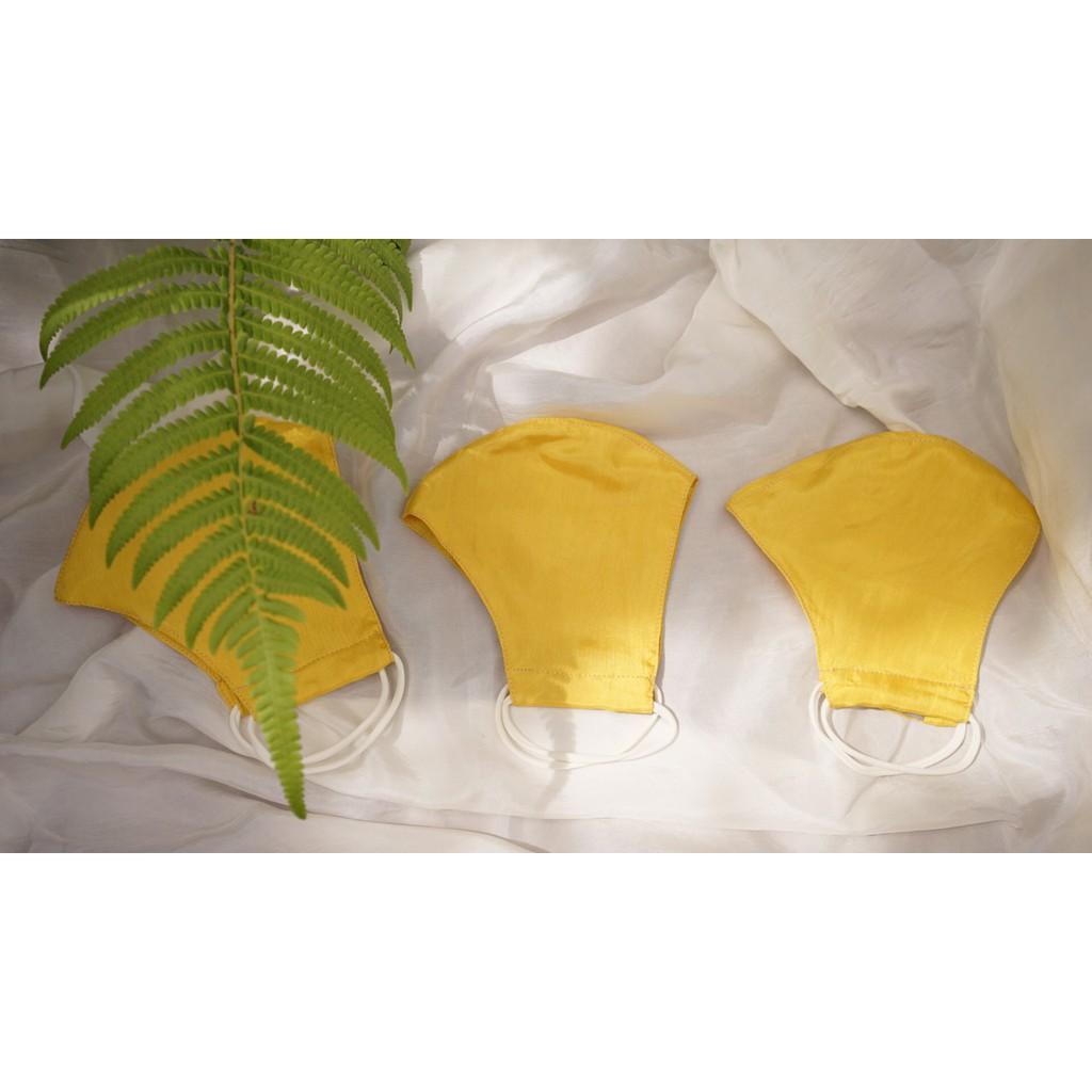 Combo 5 Khẩu Trang Lụa Việt Nam, Nhẹ, An Toàn, Thoáng Khí, Chống Bụi Hiệu Quả
