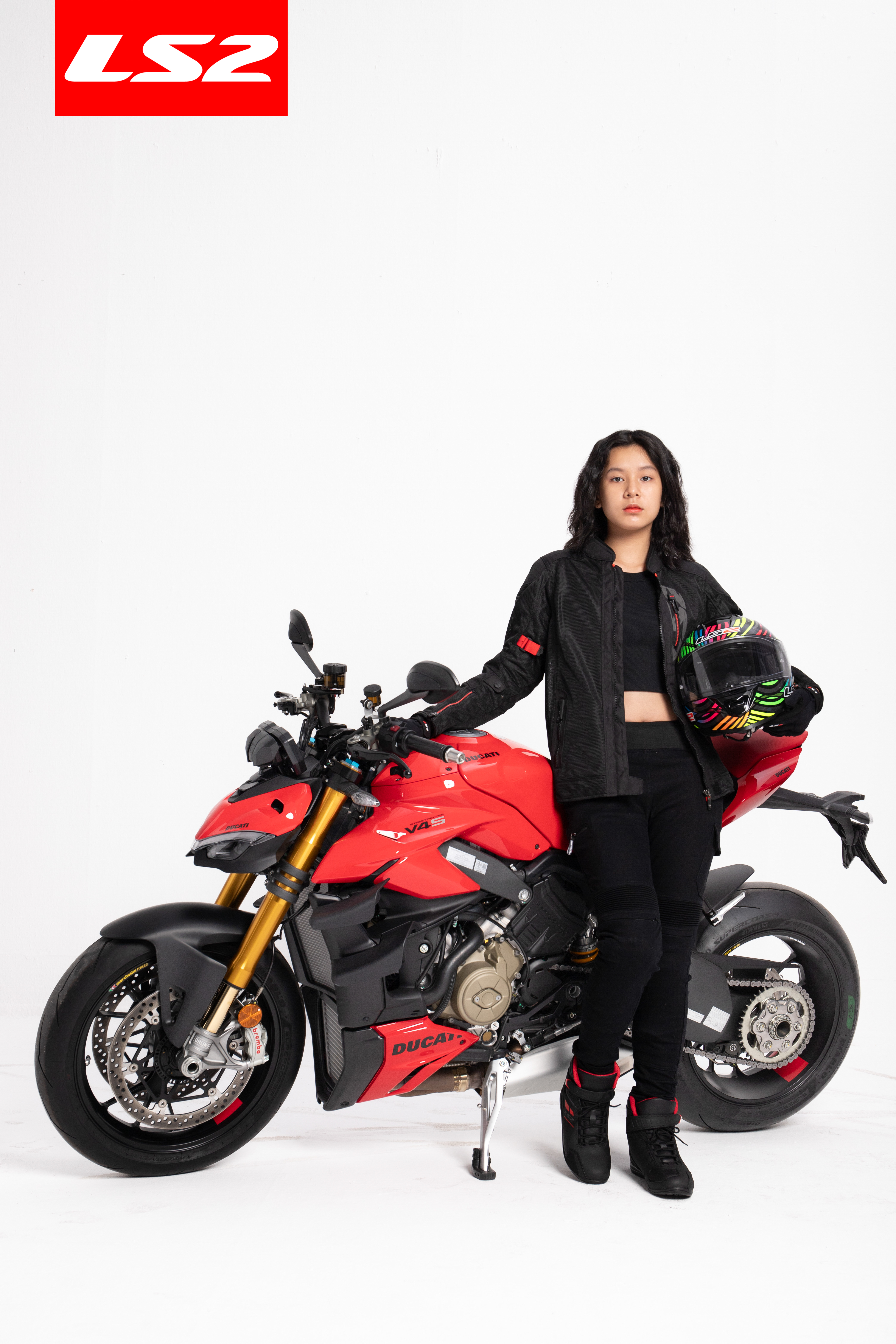 Giày Bảo Hộ Đi Xe Máy LS2 Garra Lady