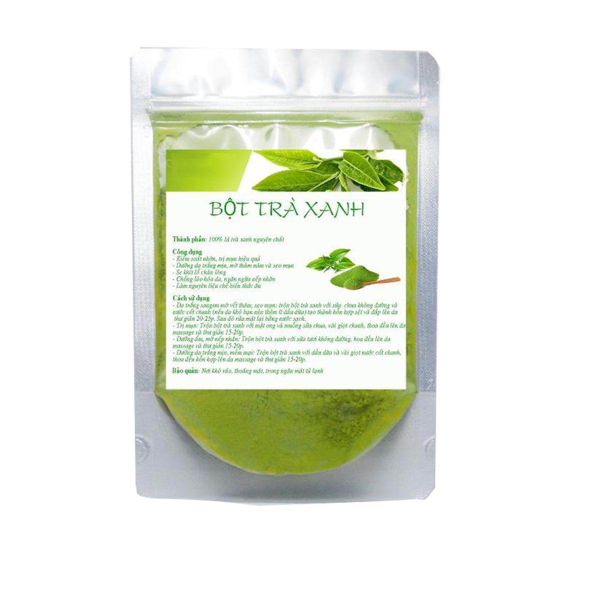 Bột matcha trà xanh làm bánh 500g