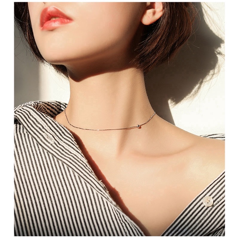 Vòng cổ chocker đơn giản kiểu hàn quốc