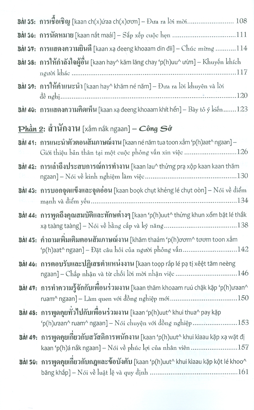 Tự Học 3000 Câu Giao Tiếp Tiếng Thái