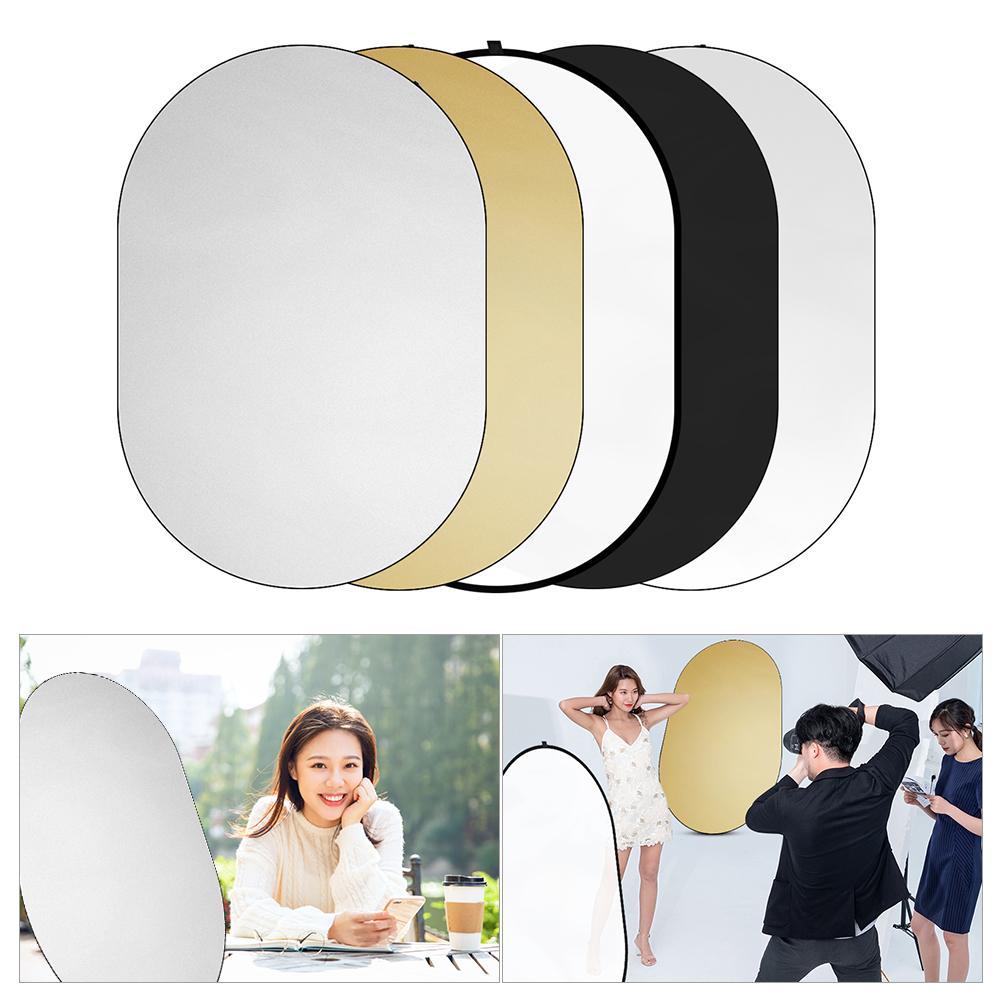 Bộ phản xạ ánh sáng chụp ảnh 5 trong 1 có thể thu gọn,kích thước 100 * 150cm / 39 * 59 inch