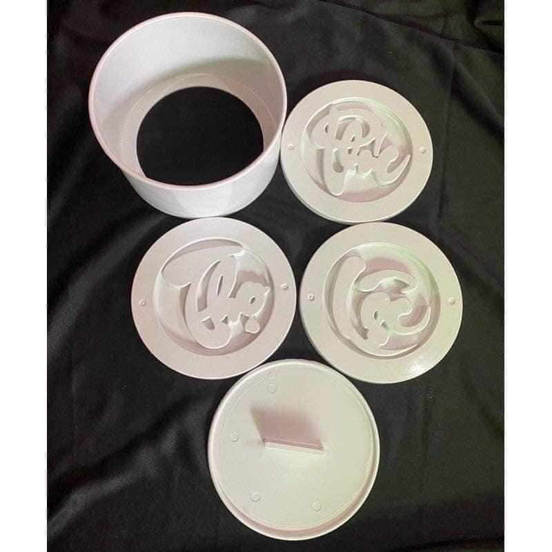Khuân in xôi hình chữ Phúc - Lộc - Thọ 12cm