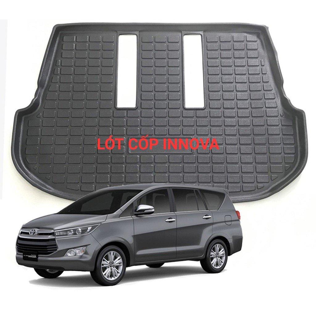 Lót cốp nhựa dẻo cho xe Toyota Innova 2016-2020 cao cấp