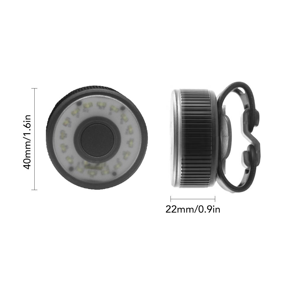 Đèn hậu xe đạp nhỏ USB có thể sạc lại Đèn LED phía sau xe đạp