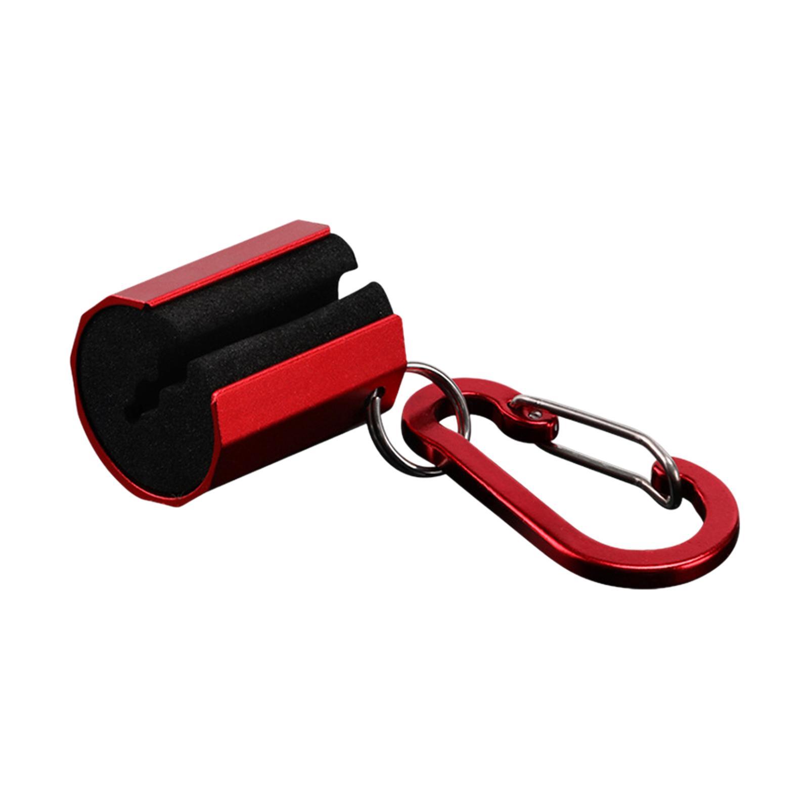 Portable Fishing Rod Holder Clip, Fishing Gear, with Carabiner Clamp for Fishing Equipment