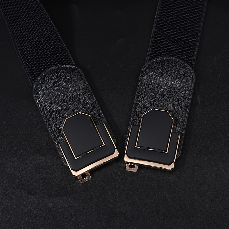 Thắt lưng dây nịt đai váy co giãn thời trang Hàn Quốc mẫu mới bản nhỏ 4cm dona23071701