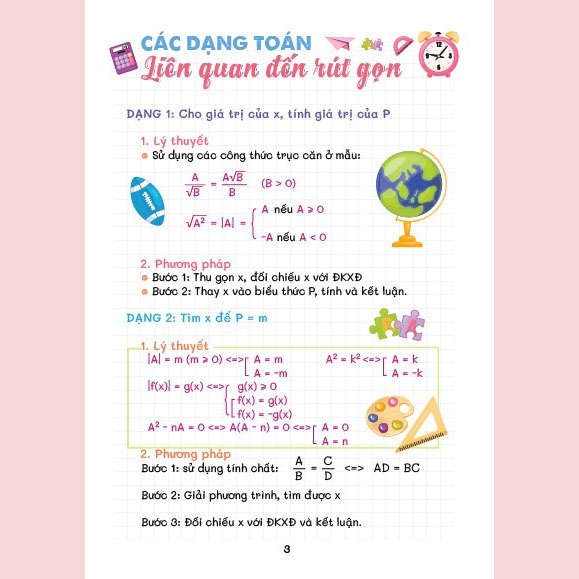 Sách TakeNote Toán 9 Khổ A5
