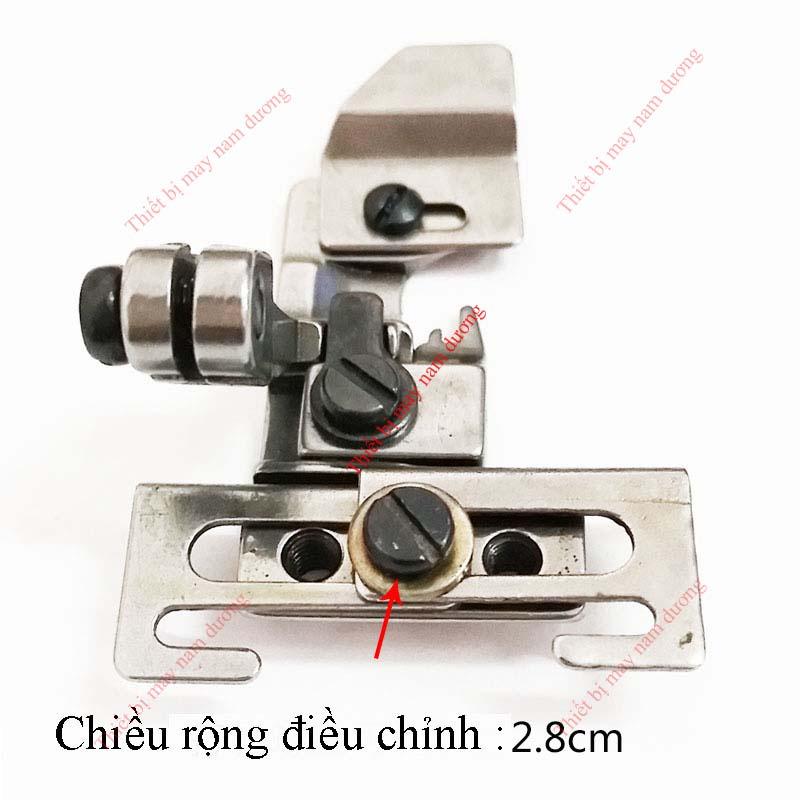 Chân vịt chạy thun máy vắt sổ 4 ống có điều chỉnh &gt; Chân vịt căng thun máy vắt sổ