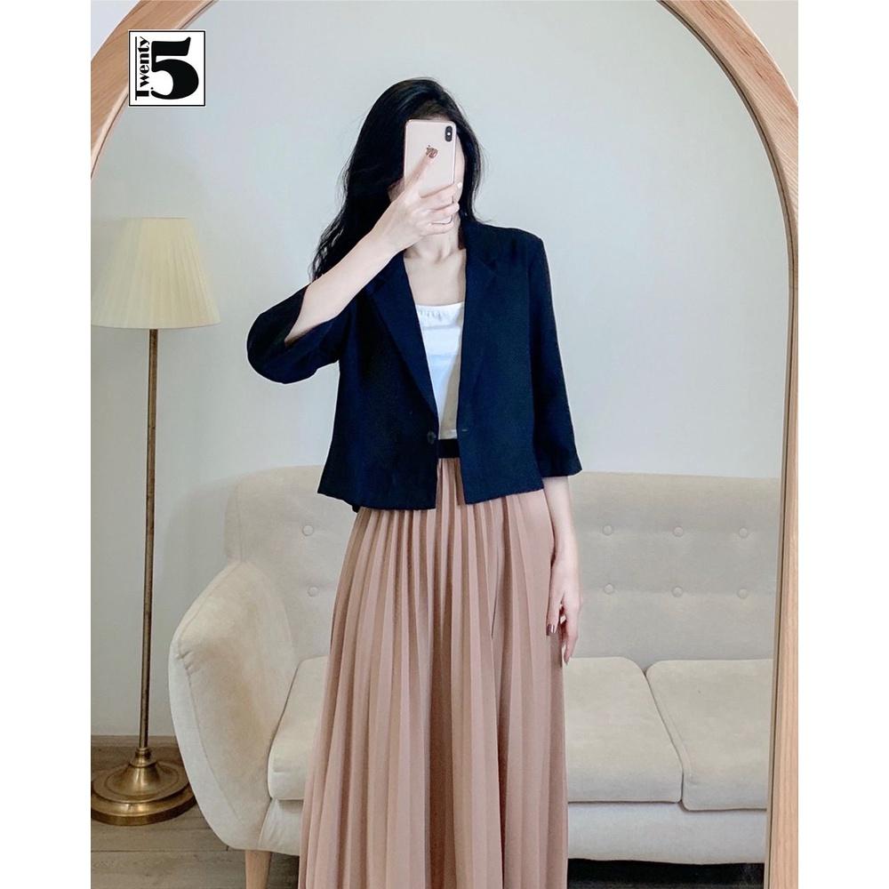 Top 100 Ảnh Về Áo Khoác Vest Nữ Ngắn Tay Lửng - Nec