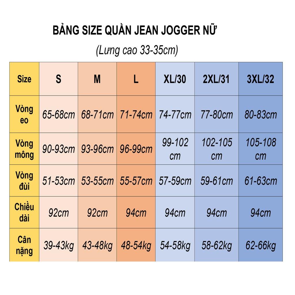 Quần Jogger jean nữ JBG56