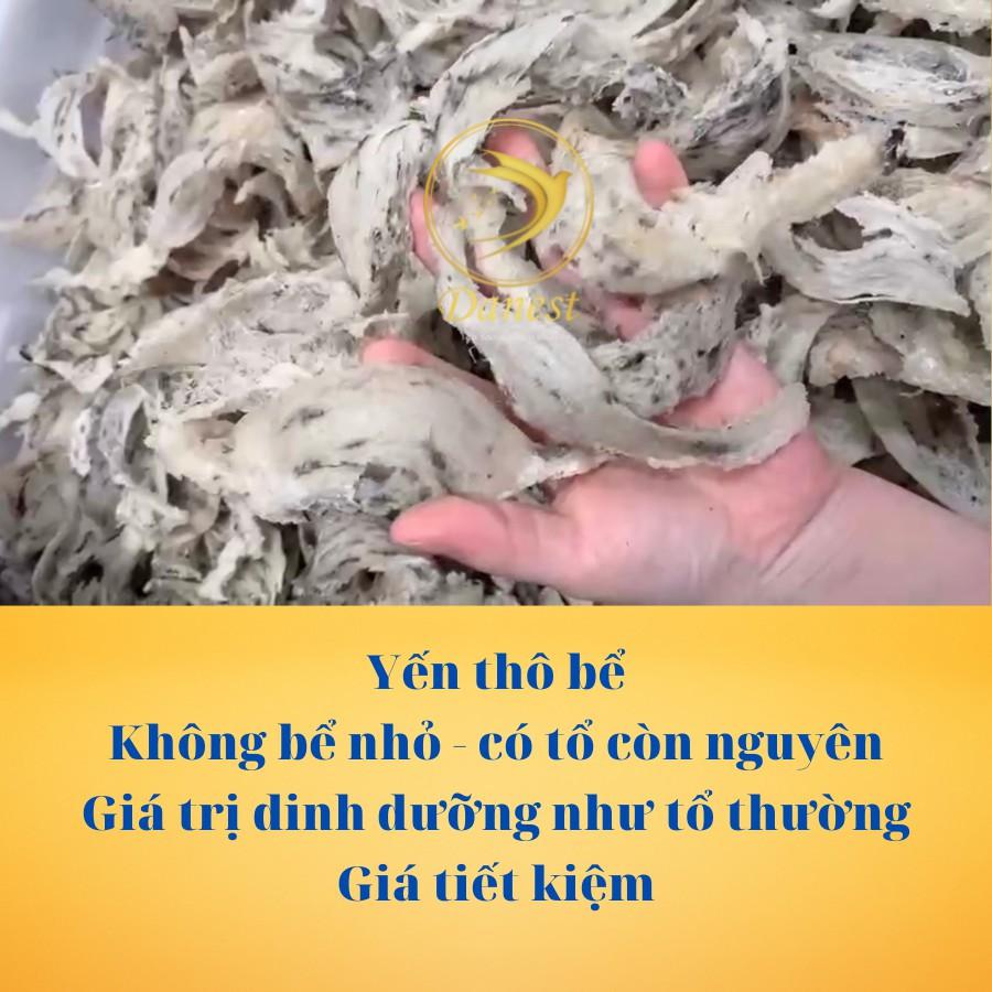 Yến thô bể nhẹ hộp 100gr- Mua yến giá tiết kiệm - Ăn yến giúp sạch phổi - Tặng kèm đường táo nhíp - Yến sào Đỗ Thị Toán