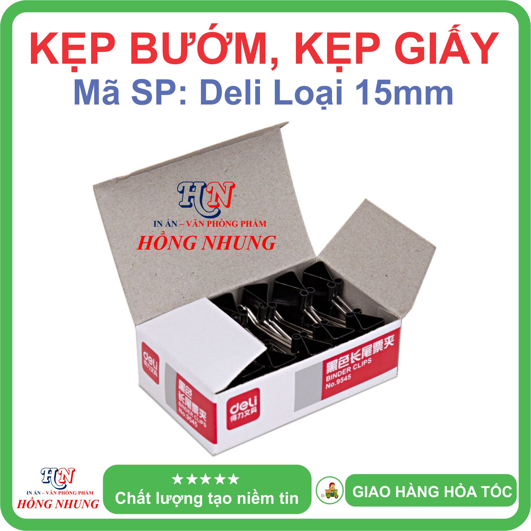 [ SÉT] COMBO 12 Hộp nhỏ kẹp bướm loại 15mm (1 Hộp 12 Cái) Giúp Bạn Sắp Xếp Giấy Tờ Hợp Lý, Gọn Gàng, Bền, Đẹp, Tiện Dụng