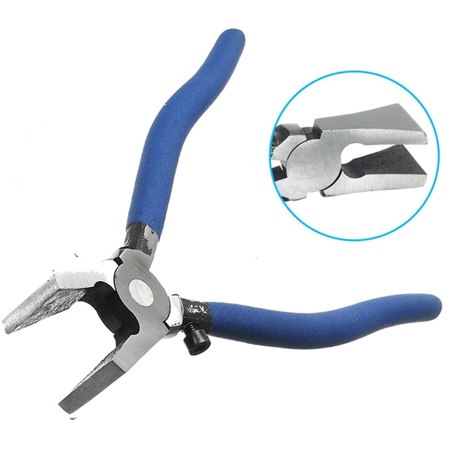 Metal Key Fob Plier Breaking Hand Tool Glass Running Pliers for Mosaic Art