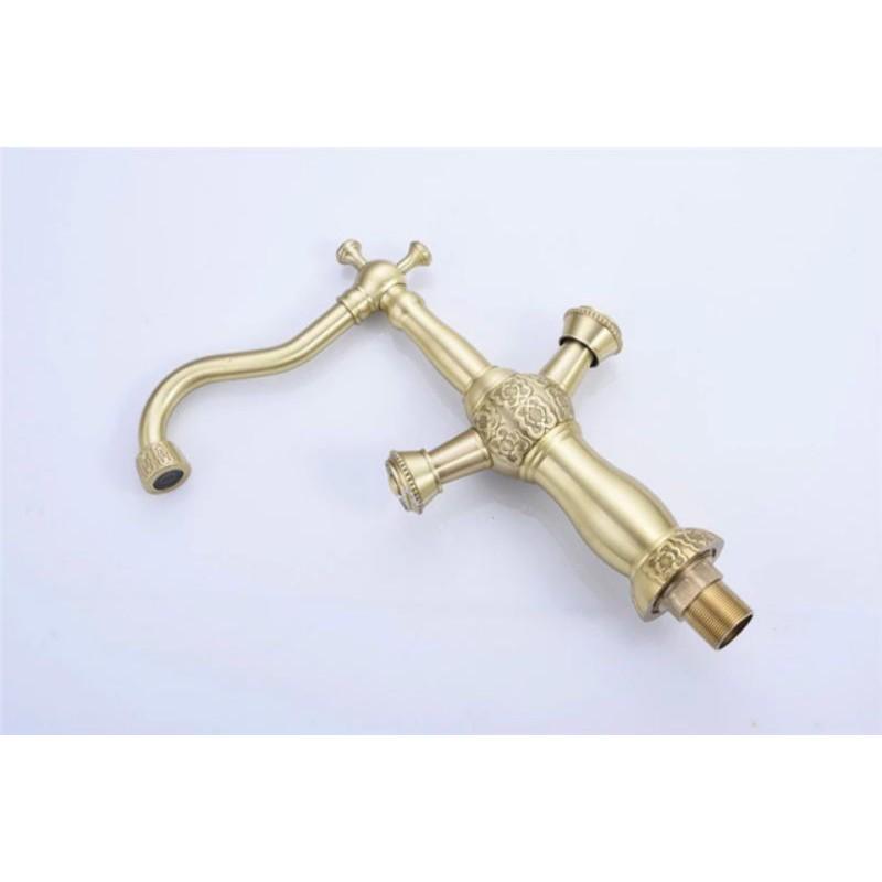 Vòi lavabo nóng lạnh Cổ Điển