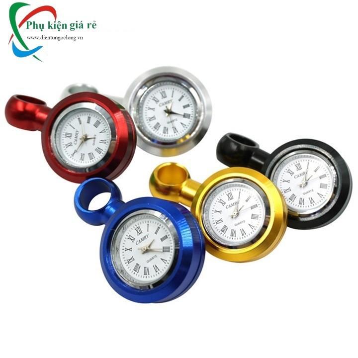 Đồng hồ chân kiếng mini gắn chân kính nhiều option