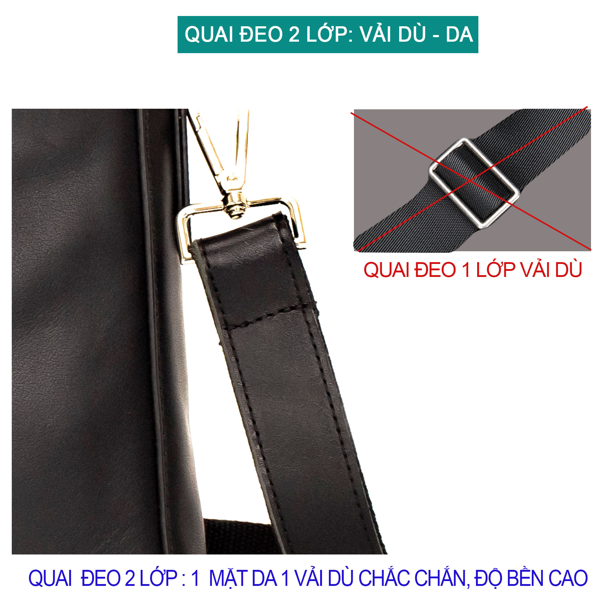 Cặp da công sở da bò Mill cao cấp B102 Bụi Leather - Bảo hành 12 tháng