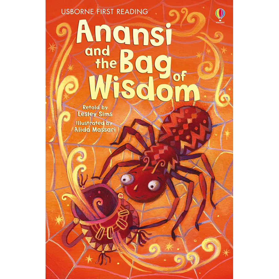 Sách thiếu nhi tiếng Anh - Usborne First Reading Level One: Anansi and the Bag of Wisdom