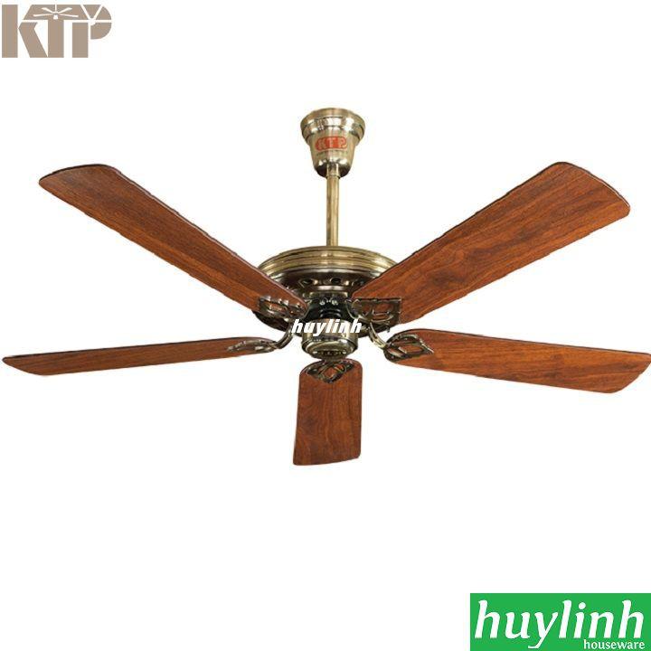 Quạt trần cánh gỗ Kim Thuận Phong KTP BT08N - Hàng chính hãng