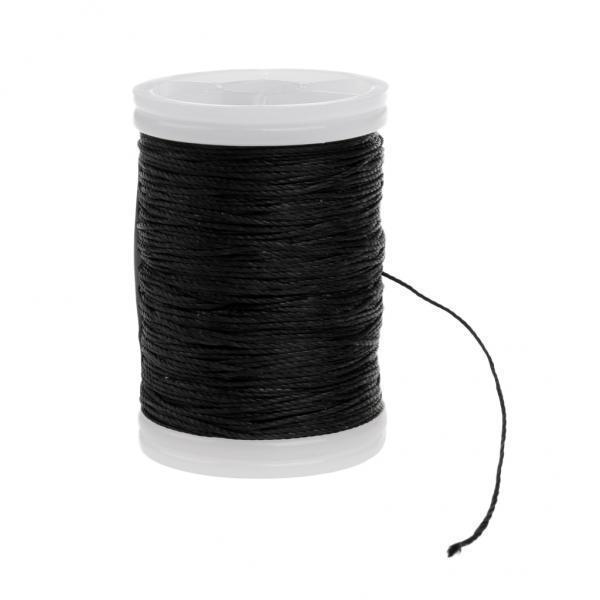 3xFiber Bow String Serving Thread 120m for Bow String Archery Supplies Black