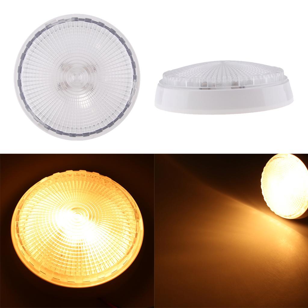 5" LED Round Ceiling Dome Light - ABS  12V 10W