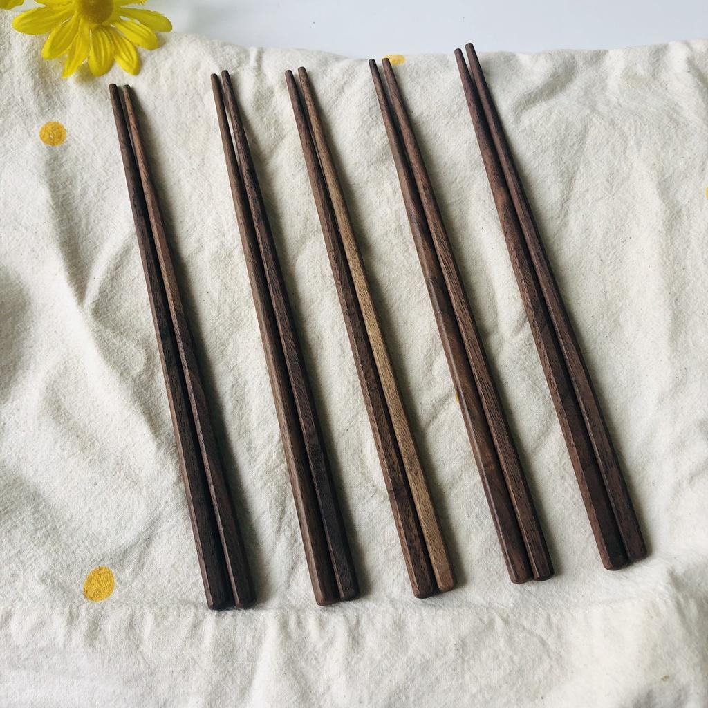 ĐŨA ÓC CHÓ 23cm, Đũa Ăn Cơm, Đũa Gỗ Tự Nhiên, Làm Thủ Công, Phụ Kiện Nhà Bếp Của Craft Closet