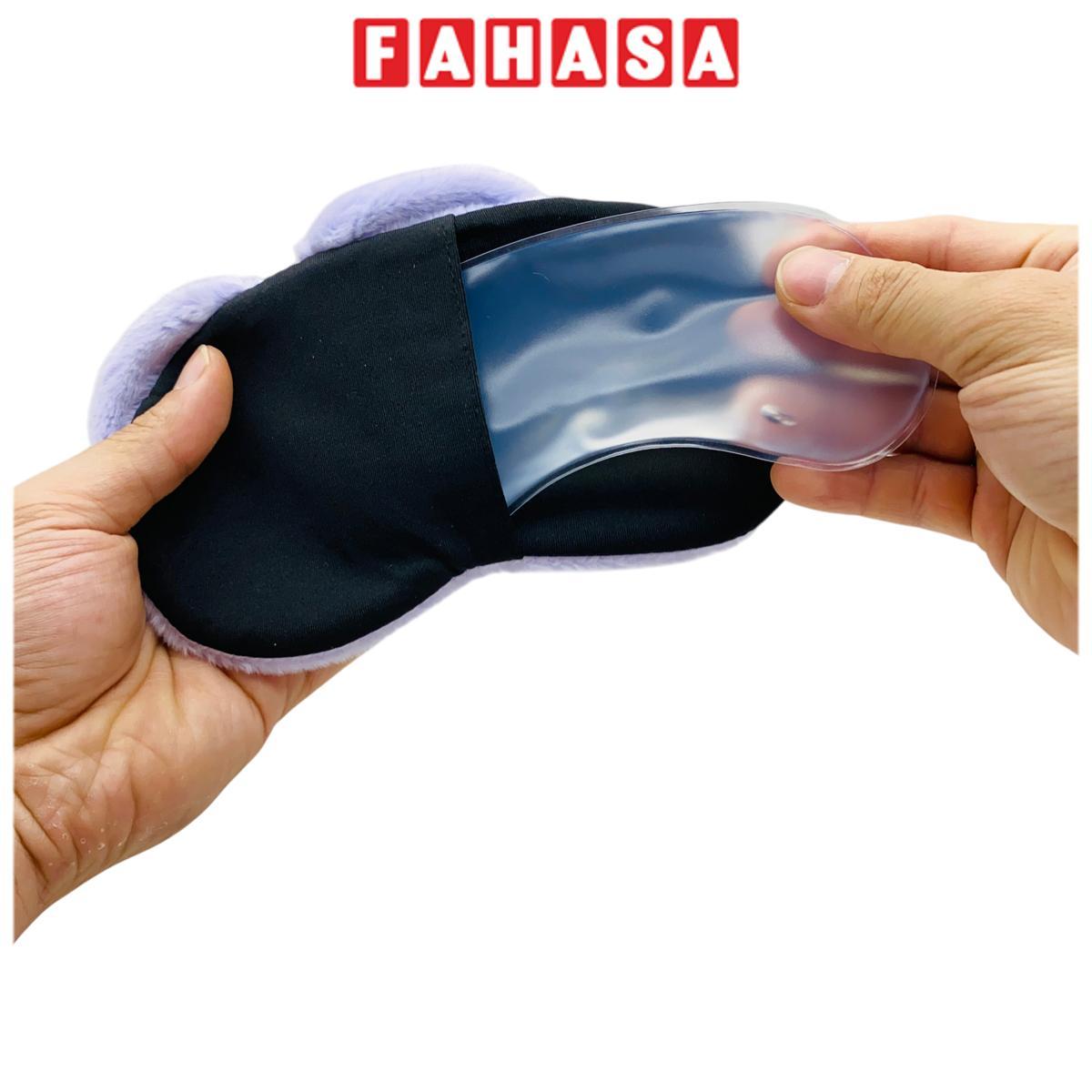 Bịt Mắt Ngủ - Thỏ Mặc Đầm Có Túi Nước 3m - ZooZoo 018025 - Màu Trắng