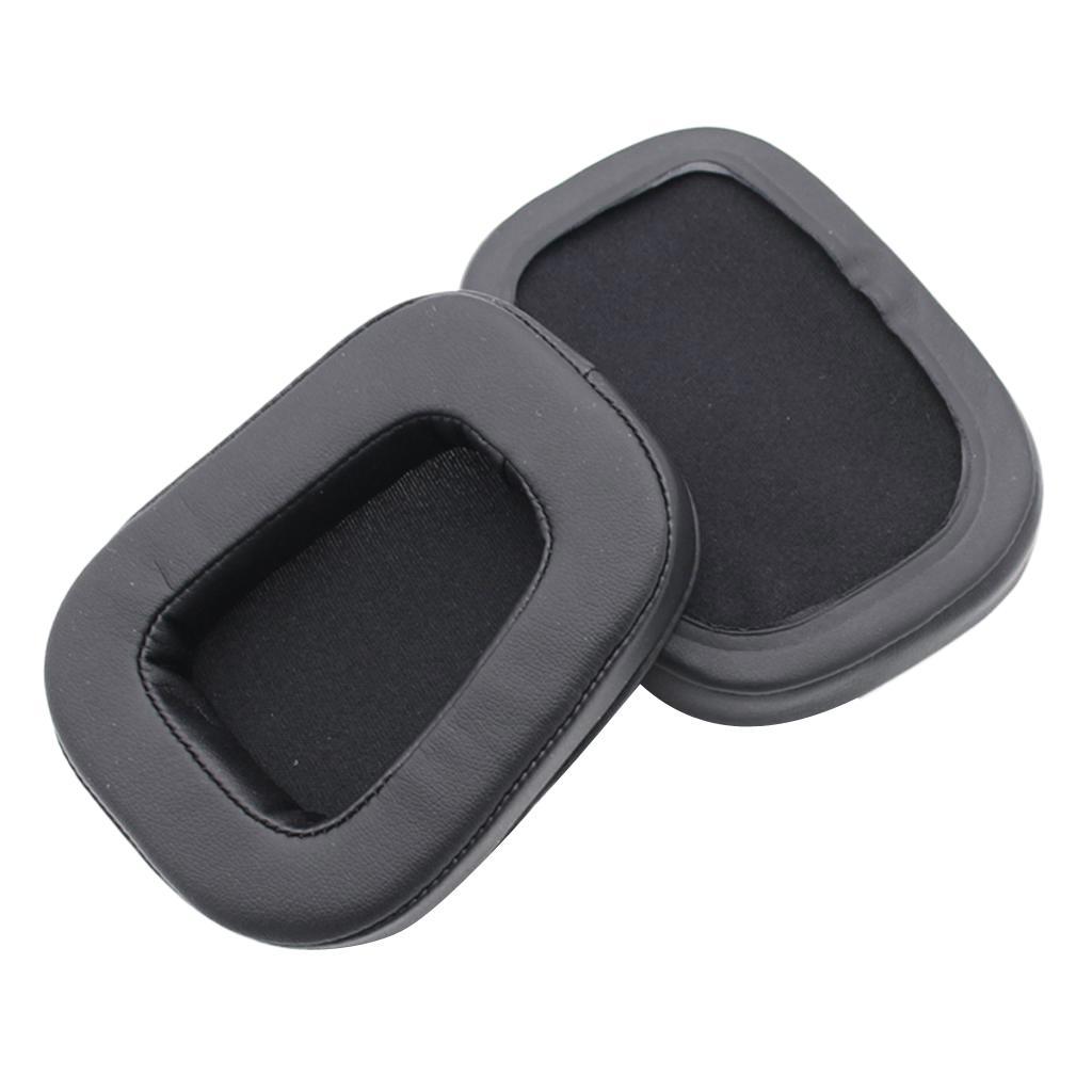 2 Pairs Ear Pads Foam Cushions for Logitech G633 G933 Ear Headphones Headset