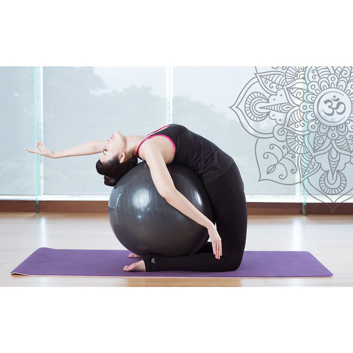 Bóng Tập Yoga, Bóng Yoga Tròn Cao Cấp - Hàng Loại 1 Chính Hãng 