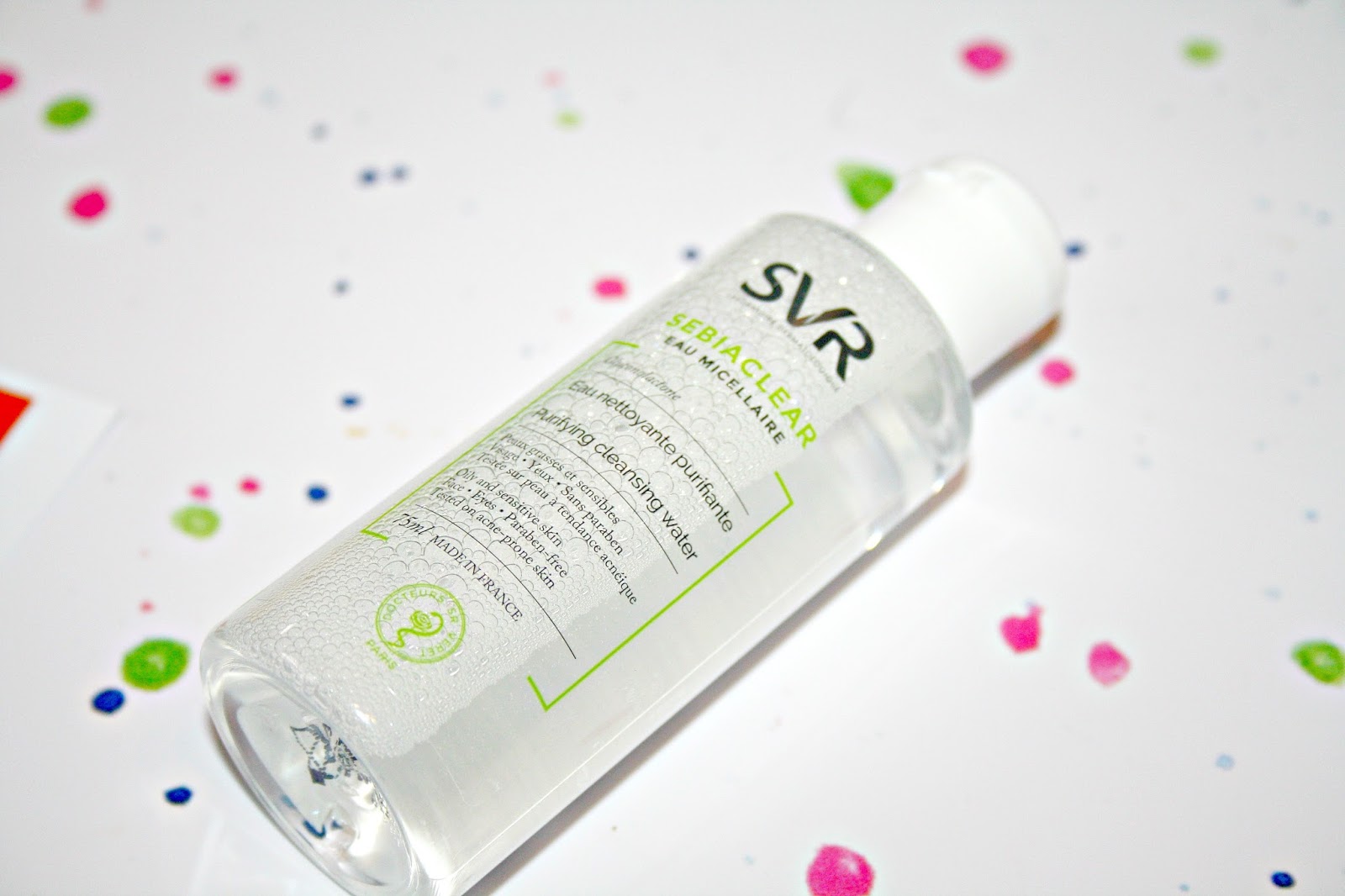 Nước Tẩy Trang Dành Cho Da Dầu, Da Mụn SVR Sebiaclear Eau Micellaire Mini Size - Hàng Chính Hãng