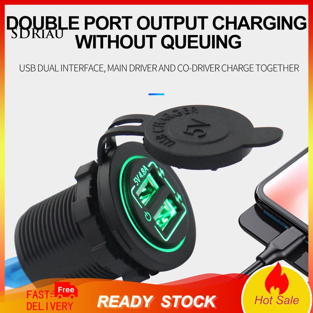 Bộ Sạc Điện Thoại Usb Xqxdzx Aoc4051-B Cho Xe Hơi