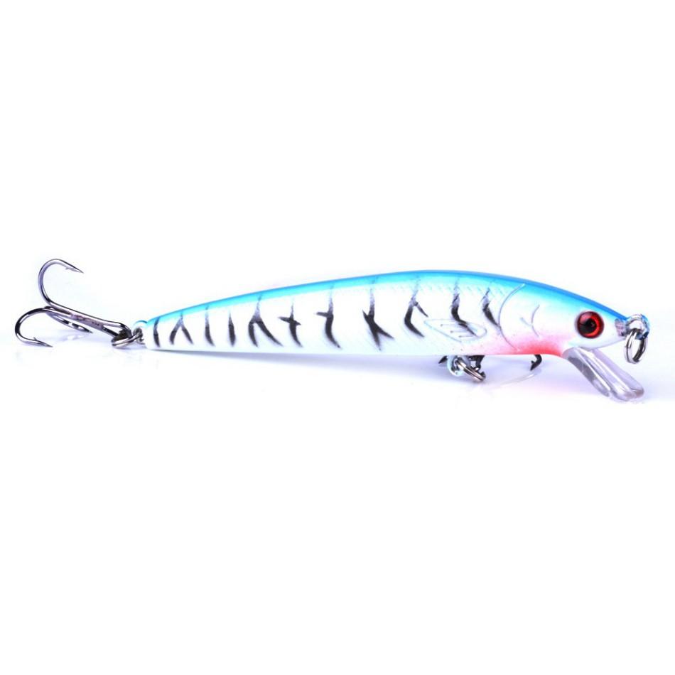 Mồi Câu Minnow lure dài 9cm nặng 8,5gr, chuyên cá chẽm , cá mú, cá ngão , cá biển