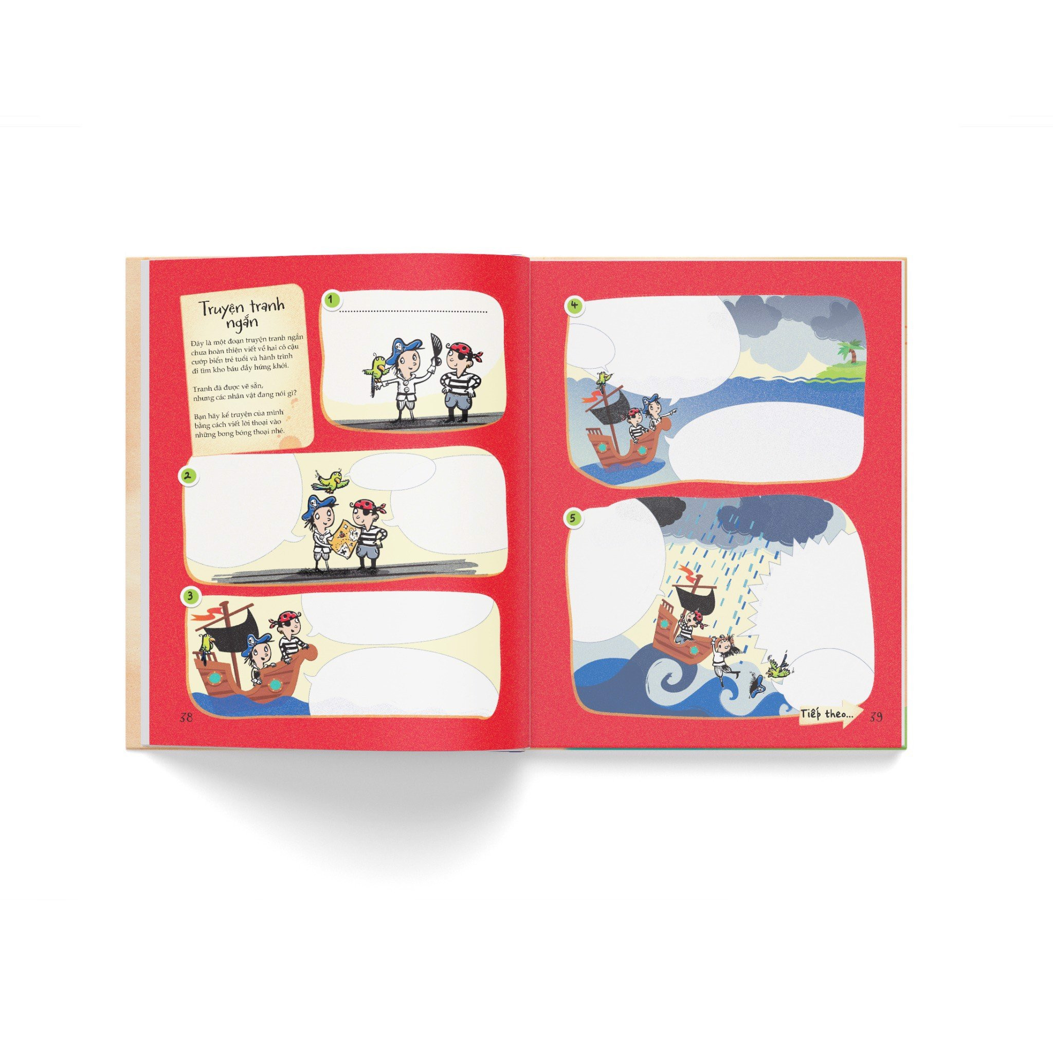 Sáng Tác Truyện Của Bạn - Louie Stowell - Vi Hạ dịch -