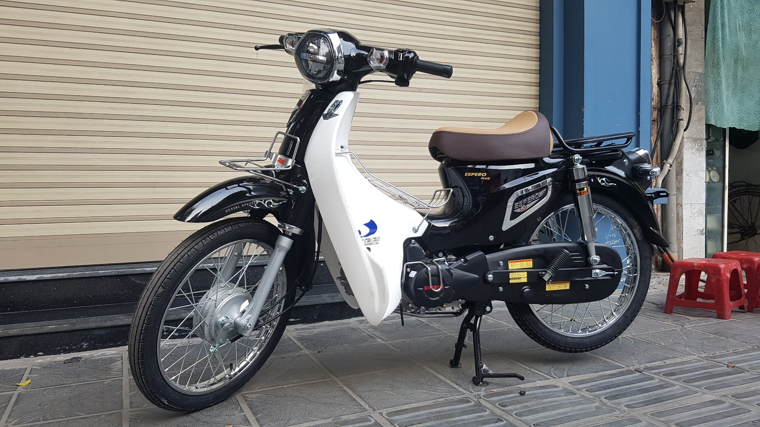 XE MÁY 50CC CUB DETECH ESPERO ĐÈN LED 2022